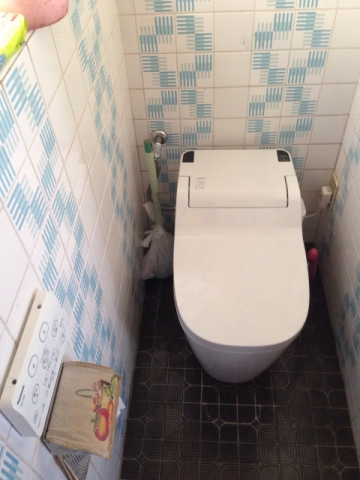 トイレ交換工事　埼玉県入間市　XCH1101RWS-sale