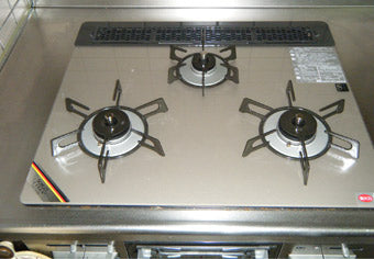 ビルトインコンロ交換工事　福岡県北九州市　RS31W11G15R-S(L/R)