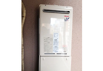 ガス給湯器交換工事　神奈川県横浜市　RUJ-V2401W(A)