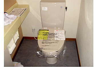 洗浄・暖房便座交換工事　大分県別府市　TCF4731AM