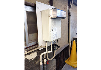 ガス給湯器交換工事　京都府京都市　GQ-1639WS-set