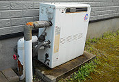 ガス給湯器交換工事　福岡県北九州市　　GT-2450SARXBL-set - Before