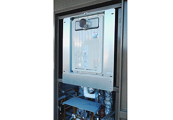 ガス給湯器交換工事　滋賀県大津市　RUJ-V1611T(A)-set