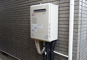 ガス給湯器交換工事　群馬県桐生市　GT-C2452SAWX BL-set - After