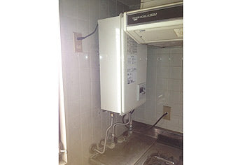 ガ給湯器交換工事　大阪府大阪市　GQ-2037WS-FFB　BL