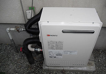 ガス給湯器交換工事　群馬県桐生市　GT-1650SARX　BL