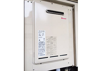 ガス給湯器交換工事　神奈川県川崎市　RUX-A1610W-E-set