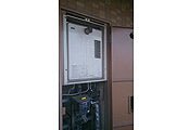 ガス給湯器交換工事　大阪府東大阪市　RUX-A2010T-L-E-set - Before