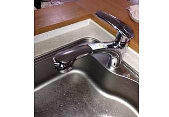 混合水栓交換工事　神奈川県横浜市　SF-A451SYX - After