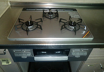 ビルトインガスコンロ交換工事　埼玉県さいたま市　RS31W13A17R-VW