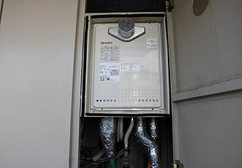 ガス給湯器交換工事　新潟県新潟市　GT-1650SAWX-T BL-set - After