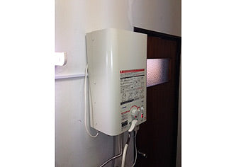小型電気温水器取付工事　東京都江東区　EWM-14