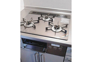 ビルトインガスコンロ交換工事　東京都相楽郡　RHS31W15G8R-STW