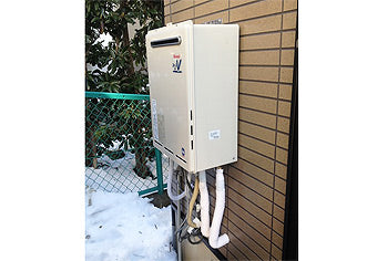 ガス給湯器交換工事　神奈川県藤沢市　RUF-A2400SAW-A-set