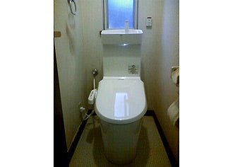 洋式便器交換工事　静岡県静岡市　XCH3003RWSTK
