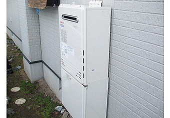 ガス給湯器交換工事　福島県いわき市　GT-C2452SAWX BL-set