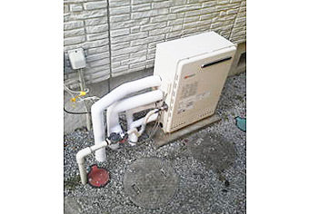 ガス給湯器交換工事　栃木県下野市　GT-2450SARXBL-set