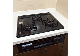 ビルトインガスコンロ交換工事　神奈川県川崎市　C3GK2RSQ1L