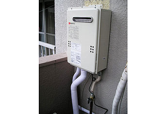 ガス給湯器交換工事　千葉県野田市　GQ-2039WS-set