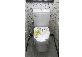 洋式便器交換工事　香川県高松市　CS220BM+SH221BAS