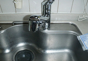 混合水栓交換工事　埼玉県さいたま市　JF-AB461SYX(JW)