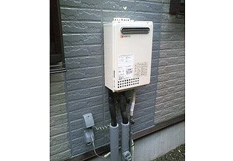 ガス給湯器交換工事　静岡県焼津市　GQ-2437WS