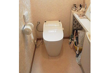 洋式便器交換工事　東京都東大和市　XCH1101RWS-sale - After