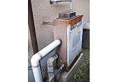 ガス給湯器交換工事　広島県廿日市市　RUX-V2016G-E-set - Before