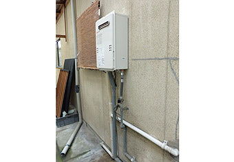 ガス給湯器交換工事　福岡県北九州市　GQ-2039WS-set