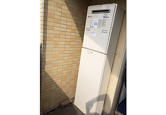 ガス温水暖房付ふろ給湯器交換工事　兵庫県神戸市　GTH-C2449SAWD BL