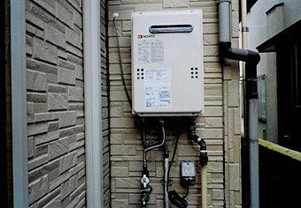 ガス給湯器交換工事　鹿児島県鹿児島市　GQ-2039WS-set