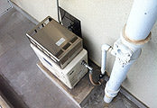 ガス給湯器取付工事　兵庫県姫路市　GT-1650SAWXBL - Before