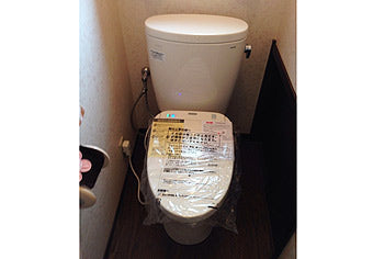 洋式便器交換工事　三重県名張市　CS320B+SH320BAS