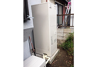 電器温水器交換工事　大阪府寝屋川市　HWH-FBH373C