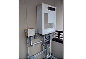 ガス給湯器交換工事　長崎県佐世保市　RUX-E2010W-set - Before