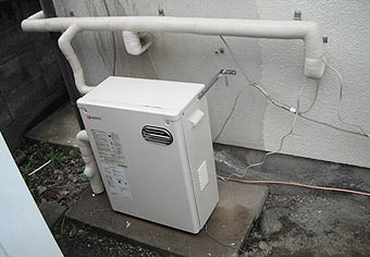 石油給湯器交換工事　山梨県甲斐市　OQB-407YA