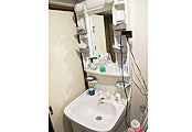 洗面化粧台交換工事　群馬県館林市　AR1N-755SY+MAR1-753KXJU - Before