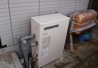 石油給湯器交換工事　熊本県玉名市　OTX-305AYV