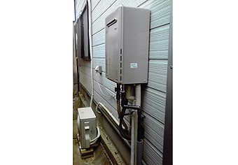 ガス給湯器交換工事　大阪府堺市　RUF-E2401SAW(A)-set