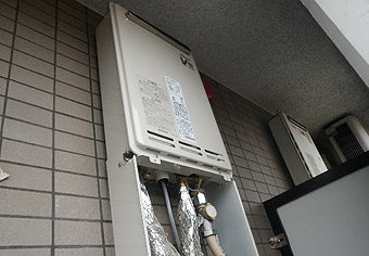 ガス給湯器交換工事　東京都目黒区　RUK-V1610W-E