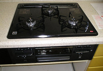 ビルトインガスコンロ交換工事　千葉県松戸市　N3GN2RSQ1(L/R) - After