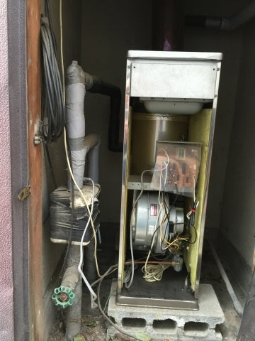 石油給湯機交換工事　宮城県遠田郡涌谷町　OX-307FV - Before