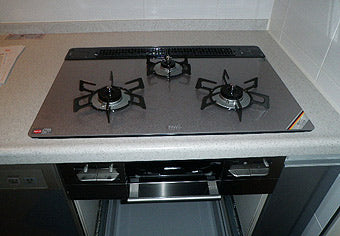ビルトインガスコンロ交換工事　埼玉県川口市　RS71W11G14R-S(L/R) - After