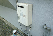 ガス給湯器交換工事　大分県大分市　GQ-1639WS-set - Before