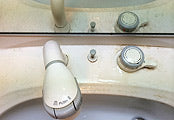 混合水栓交換工事　奈良県奈良市　SF-800SY - Before