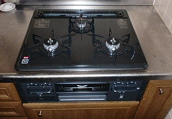 ビルトインガスコンロ交換工事　大阪府大阪市　N3GN2RSQ1(L/R)