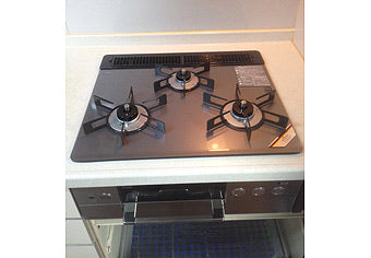ビルトインガスコンロ交換工事　大阪府堺市　RHS31W15G8R-STW