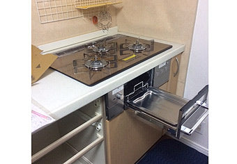 ビルトインガスコンロ交換工事　神奈川県横浜市　RHS71W15G23V3-STW - Before