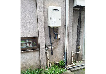 ガス給湯器交換工事　東京都杉並区　GQ-1639WS