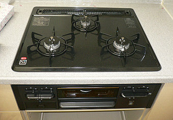 ビルトインガスコンロ交換工事　千葉県我孫子市　N3GN2RSQ1(L/R)
